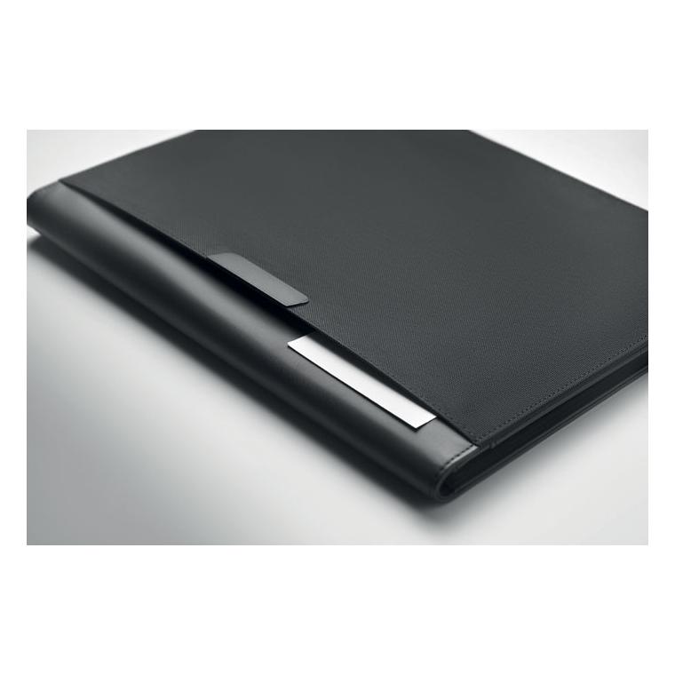 Mapă A4 cu blocnotes Profile4 Negru