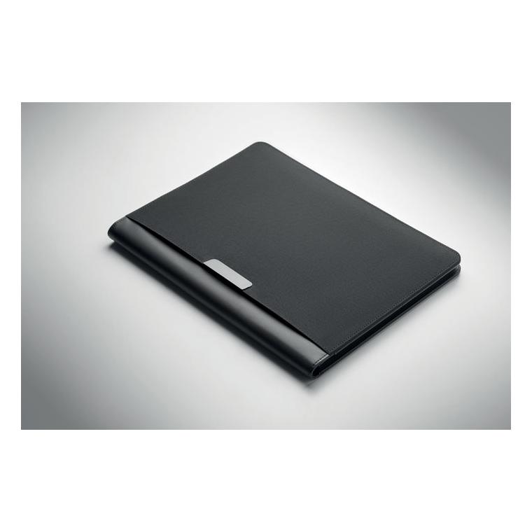 Mapă A4 cu blocnotes Profile4 Negru
