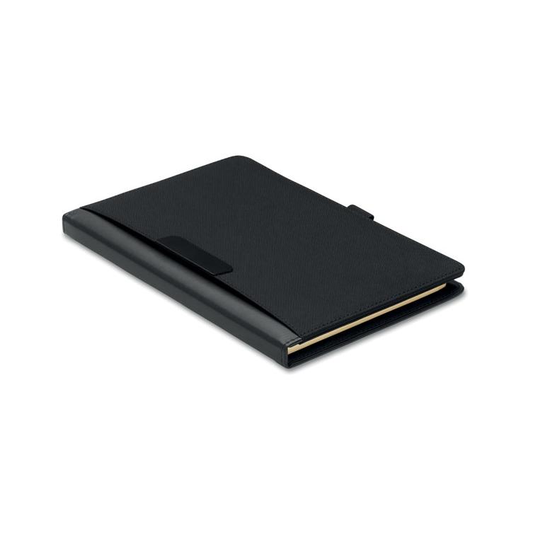 Portofoliu A5 cu blocnotes Profile5 Negru