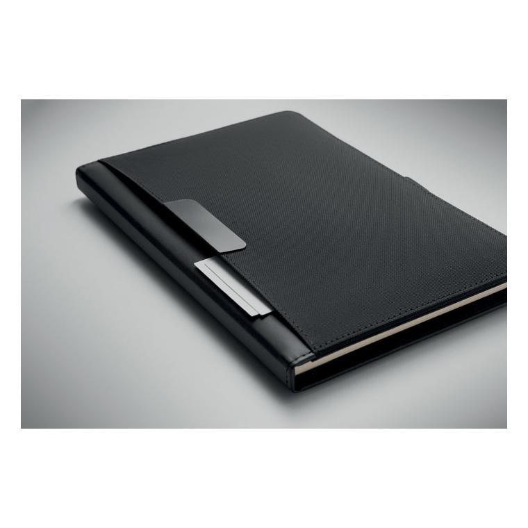 Portofoliu A5 cu blocnotes Profile5 Negru