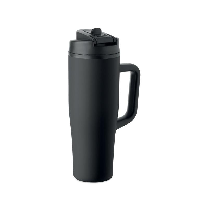 Termos cu pereți dubli, 900 ml Atlanta Negru