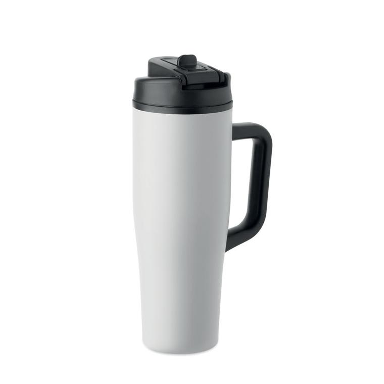 Termos cu pereți dubli, 900 ml Atlanta Alb