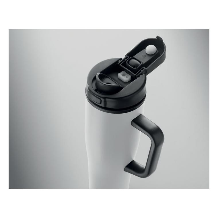 Termos cu pereți dubli, 900 ml Atlanta Alb