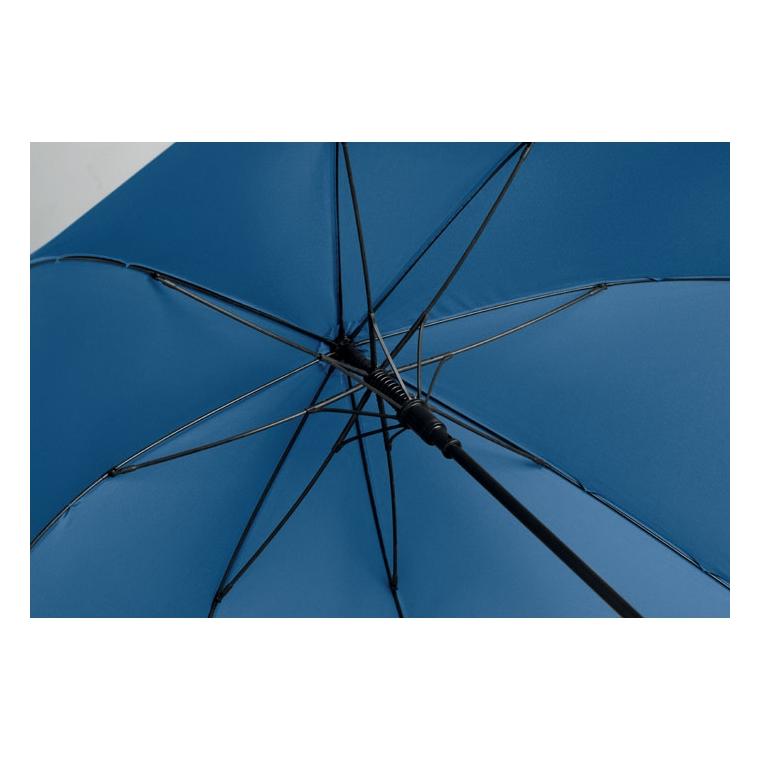 Umbrelă automată de 27 inch, cu mâner din lemn Rayna Albastru regal
