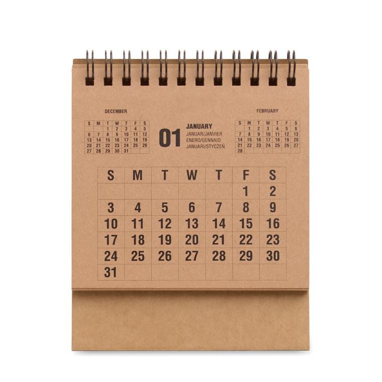 Calendar de birou pentru 4 ani Years Bej
