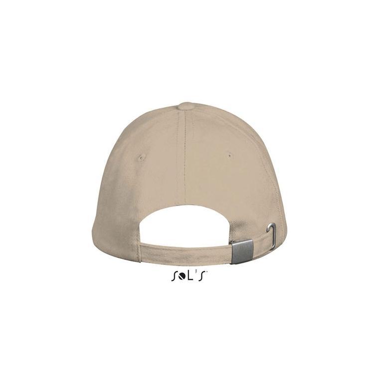 Șapcă Long Beach cu 5 panouri Beige M