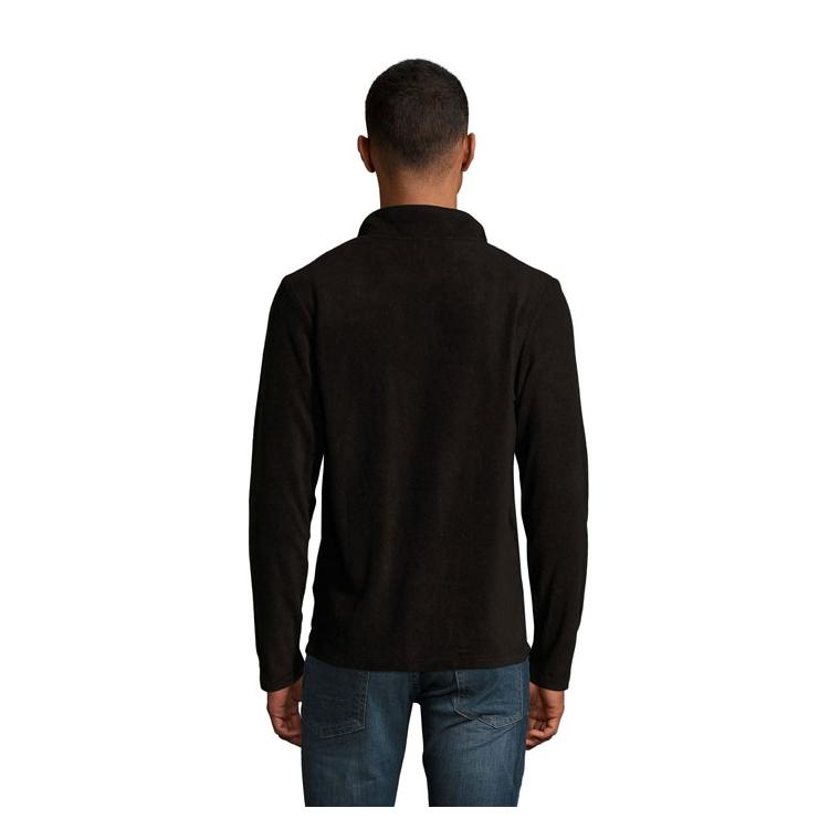 Jachetă din fleece pentru bărbați Norman, 220 g/m² Negru XXL