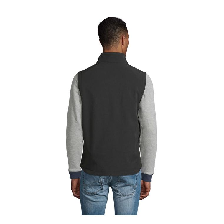 Jachetă softshell pentru bărbați Race BW Negru M