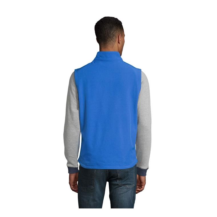 Jachetă softshell pentru bărbați Race BW Royal Blue XXL