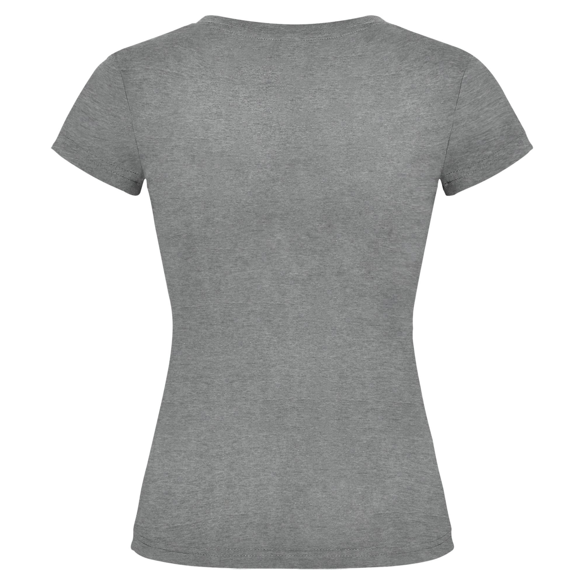 Tricou pentru femei VICTORIA GRI MELANJ 3XL