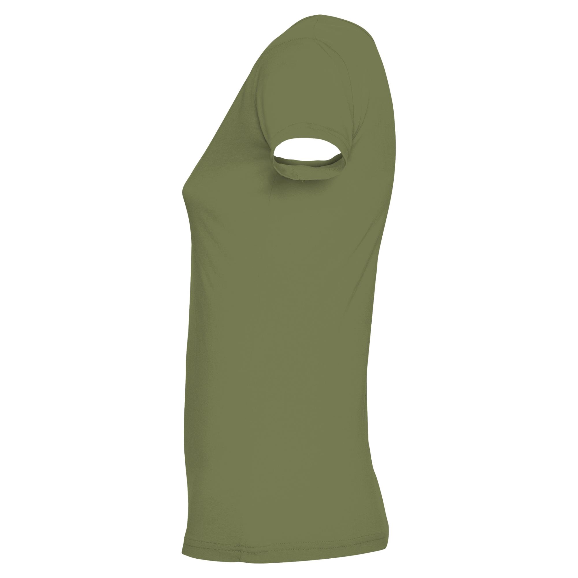 Tricou pentru femei GUADALUPE VERDE MILITAR S