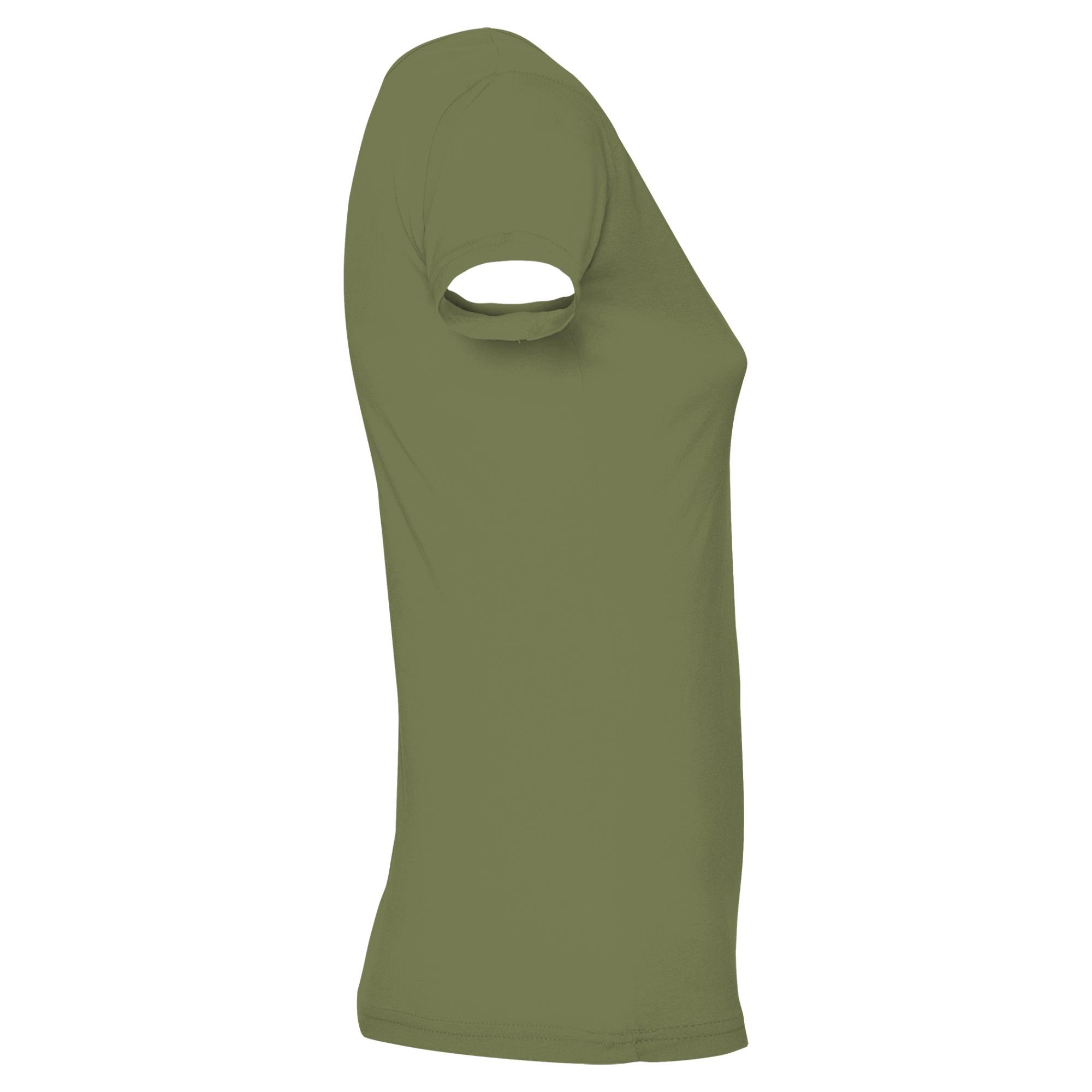 Tricou pentru femei GUADALUPE VERDE MILITAR S