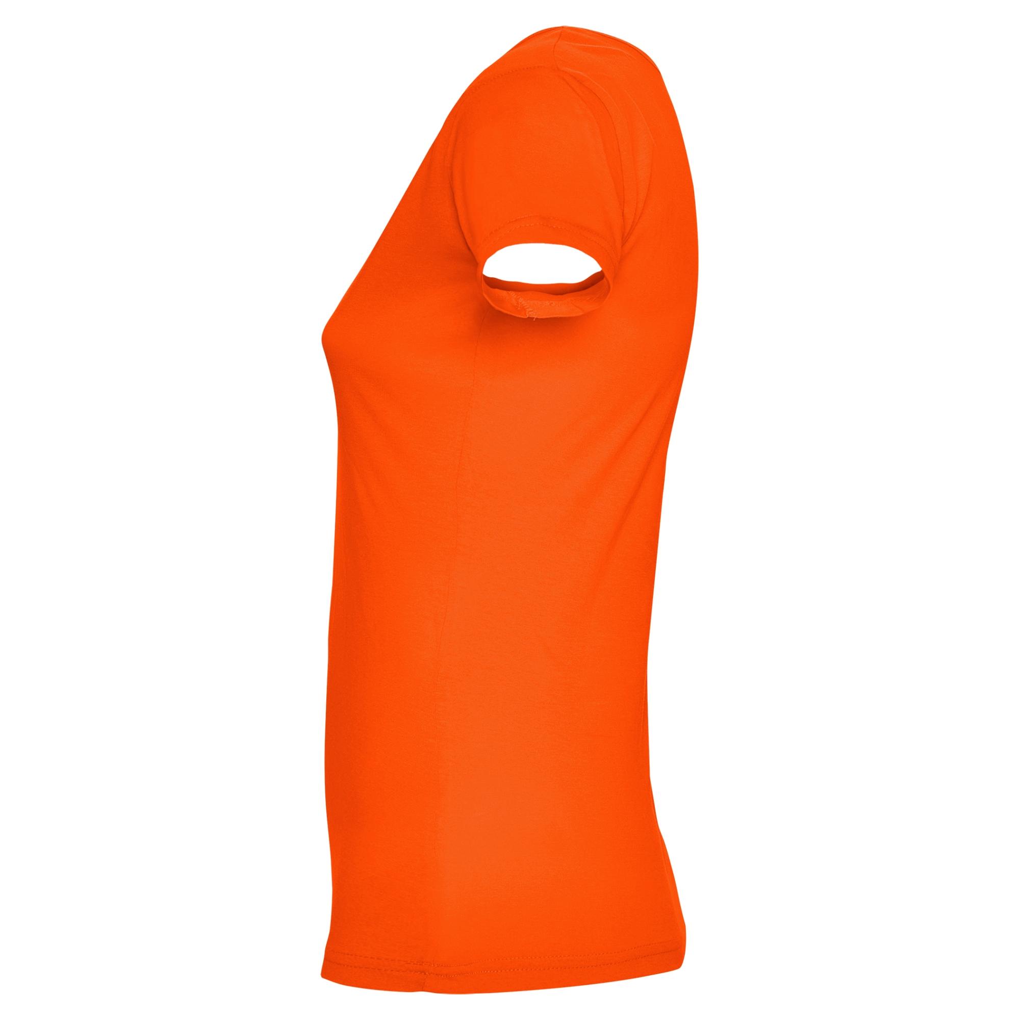 Tricou pentru femei GUADALUPE PORTOCALIU FOC L