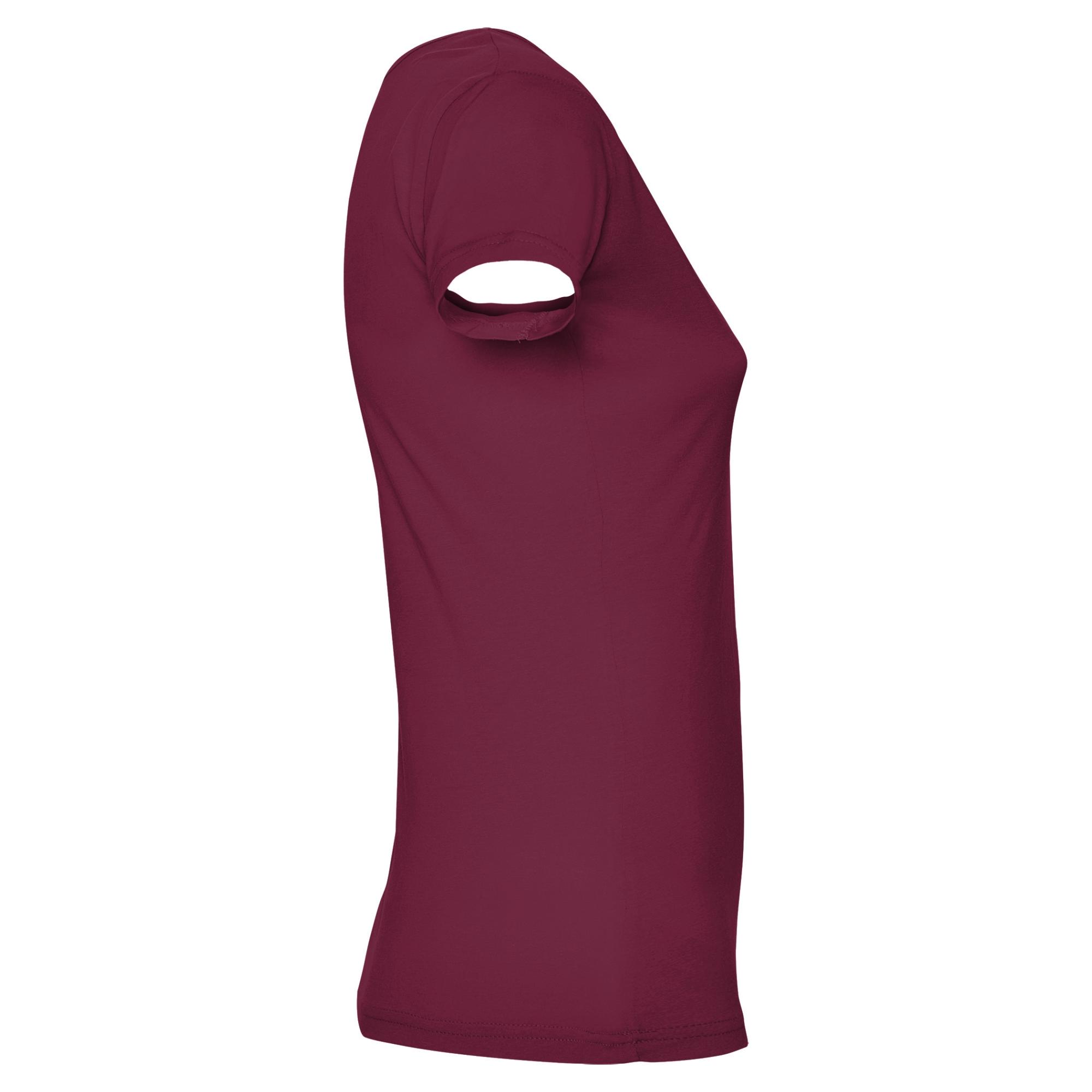 Tricou pentru femei GUADALUPE ROȘU PRUNĂ S