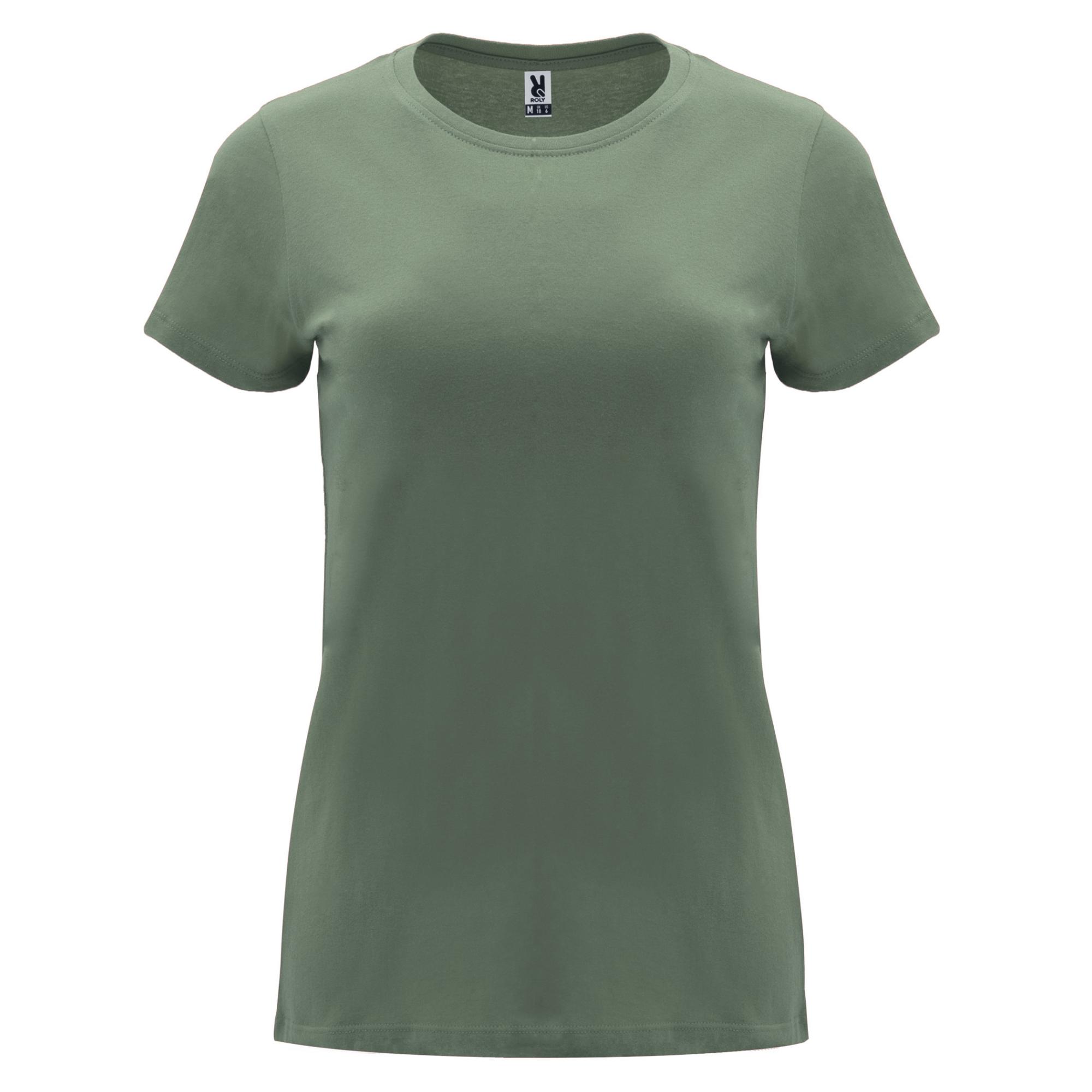 Tricou pentru femei CAPRI Verde Dafin XXL