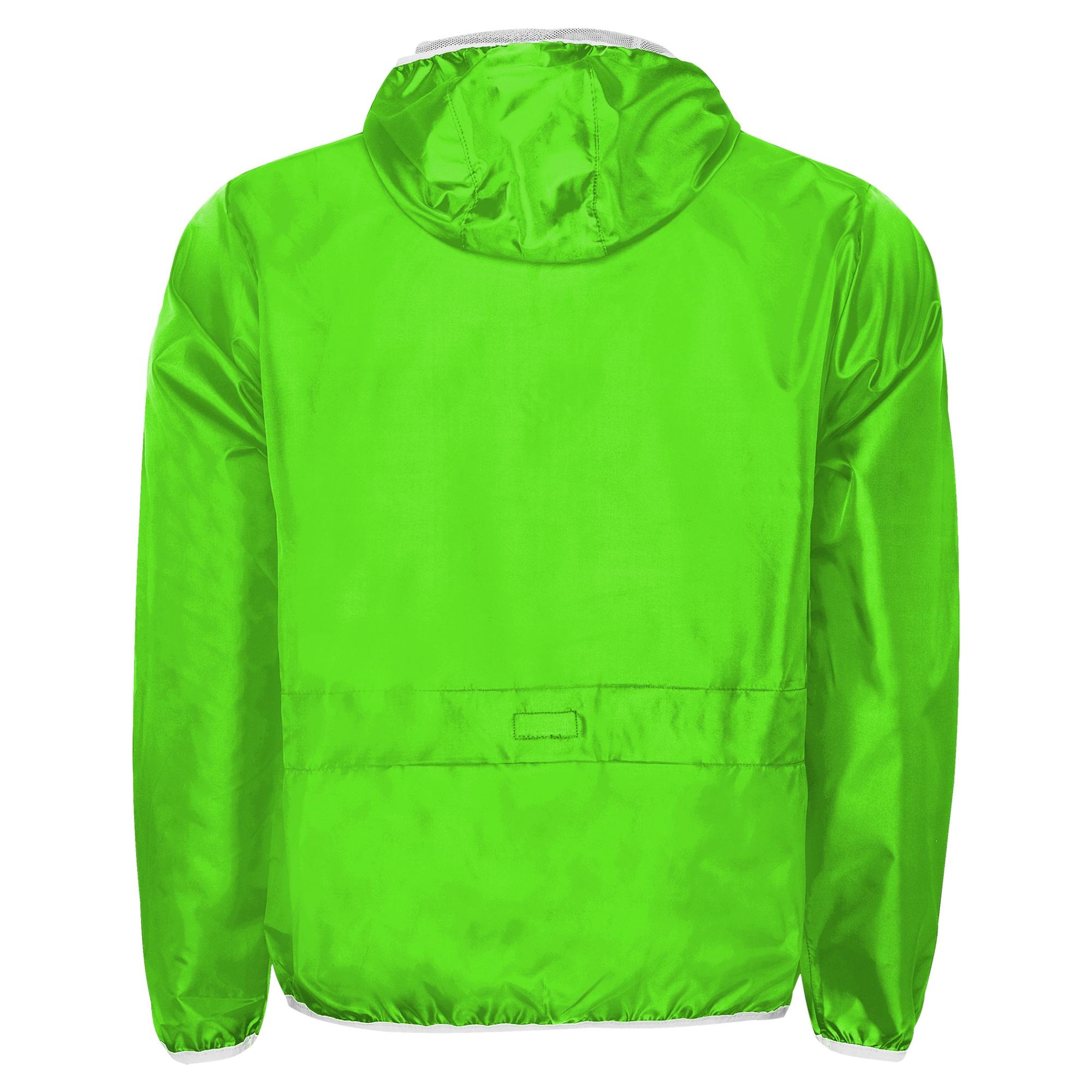 Jachetă anti vânt Unisex ANGELO VERDE FLUORESCENT XXL