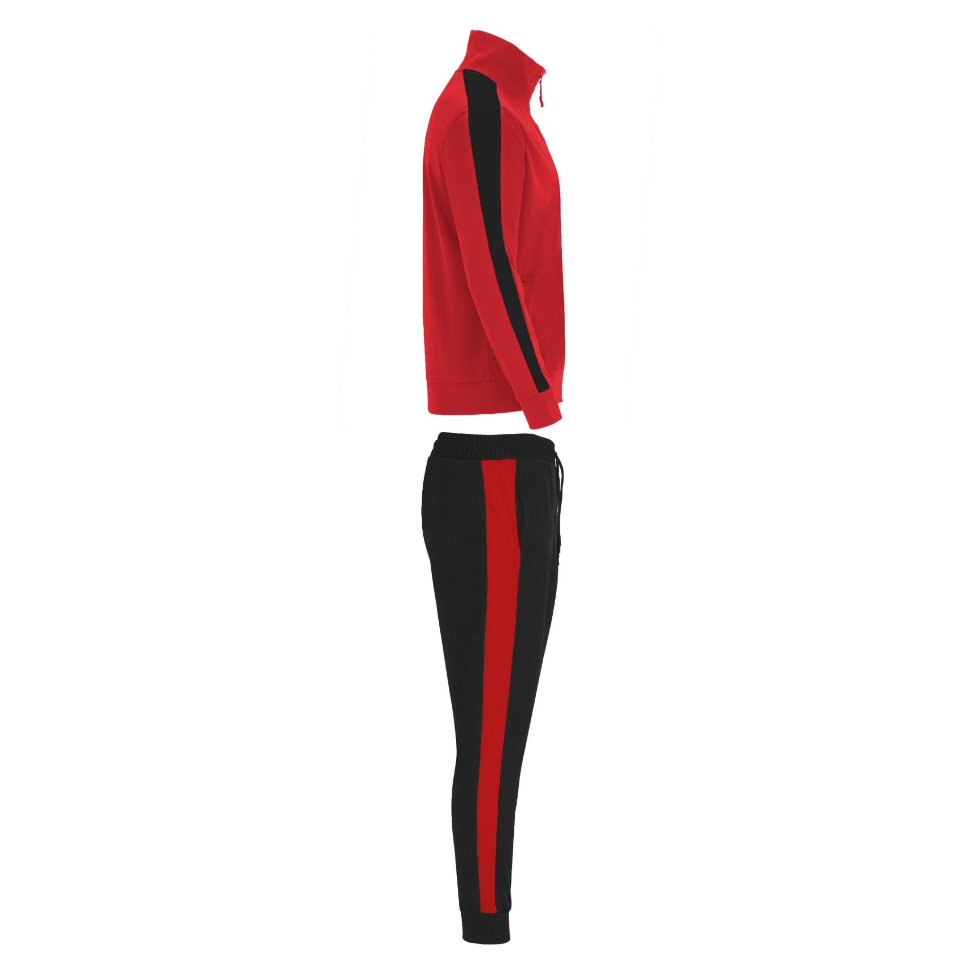 Trening pentru bărbați CRETA ROȘU NEGRU 3XL