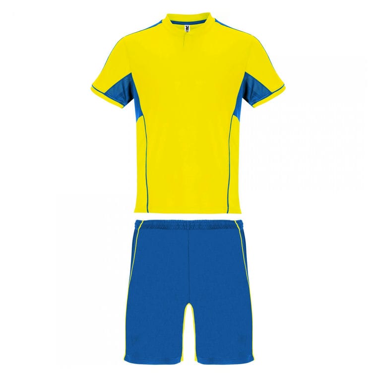 Echipament sport pentru bărbați BOCA GALBEN ALBASTRU ROYAL S