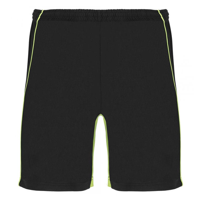 Echipament sport pentru bărbați BOCA GALBEN FLUORESCENT NEGRU S
