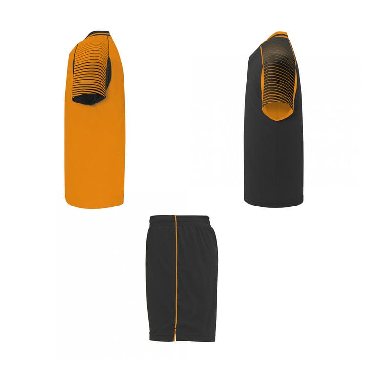 Echipament sport pentru bărbați JUVE PORTOCALIU NEGRU S