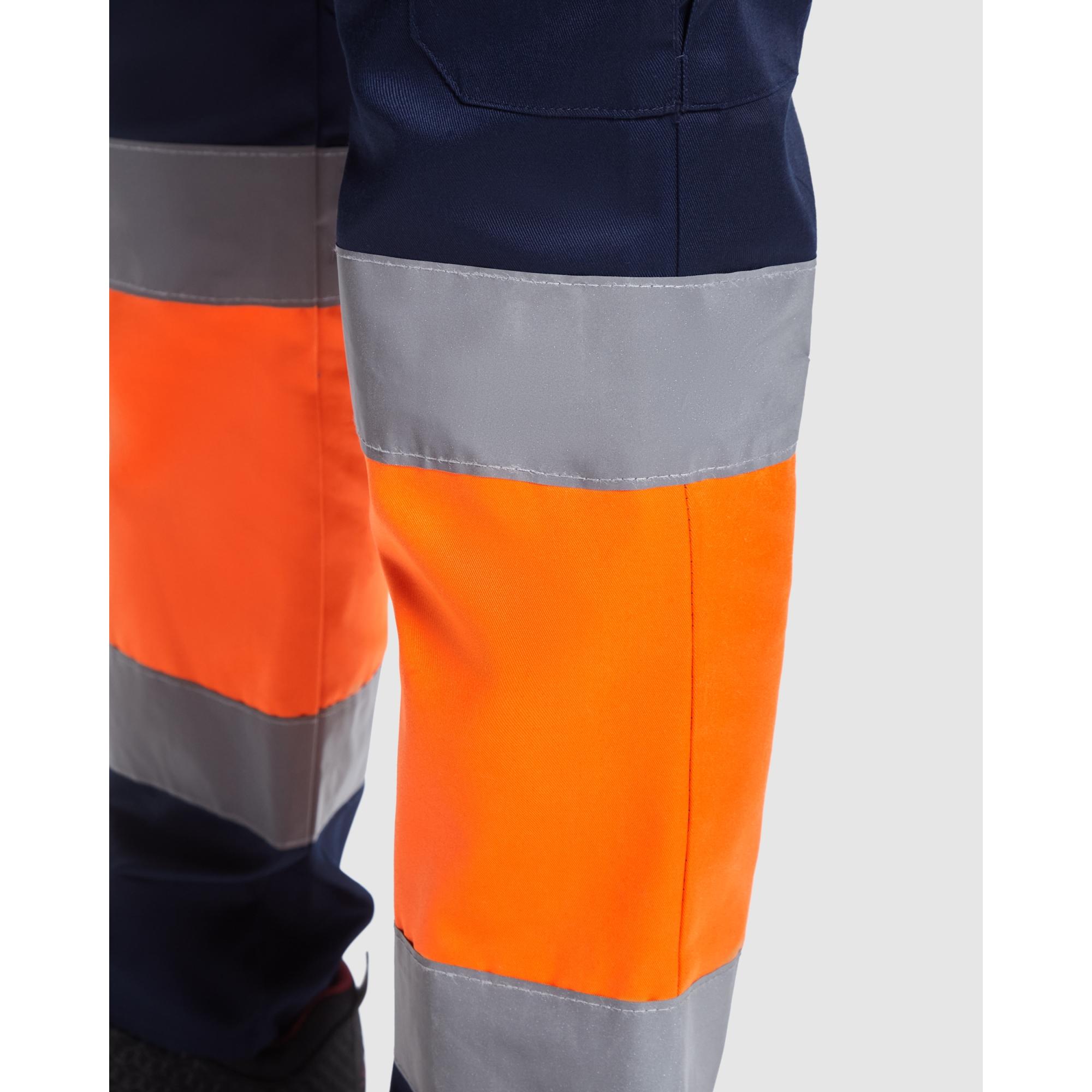 Pantaloni lungi cu bandă reflectorizantă NAOS PLUMB PLUMB Mărime 44