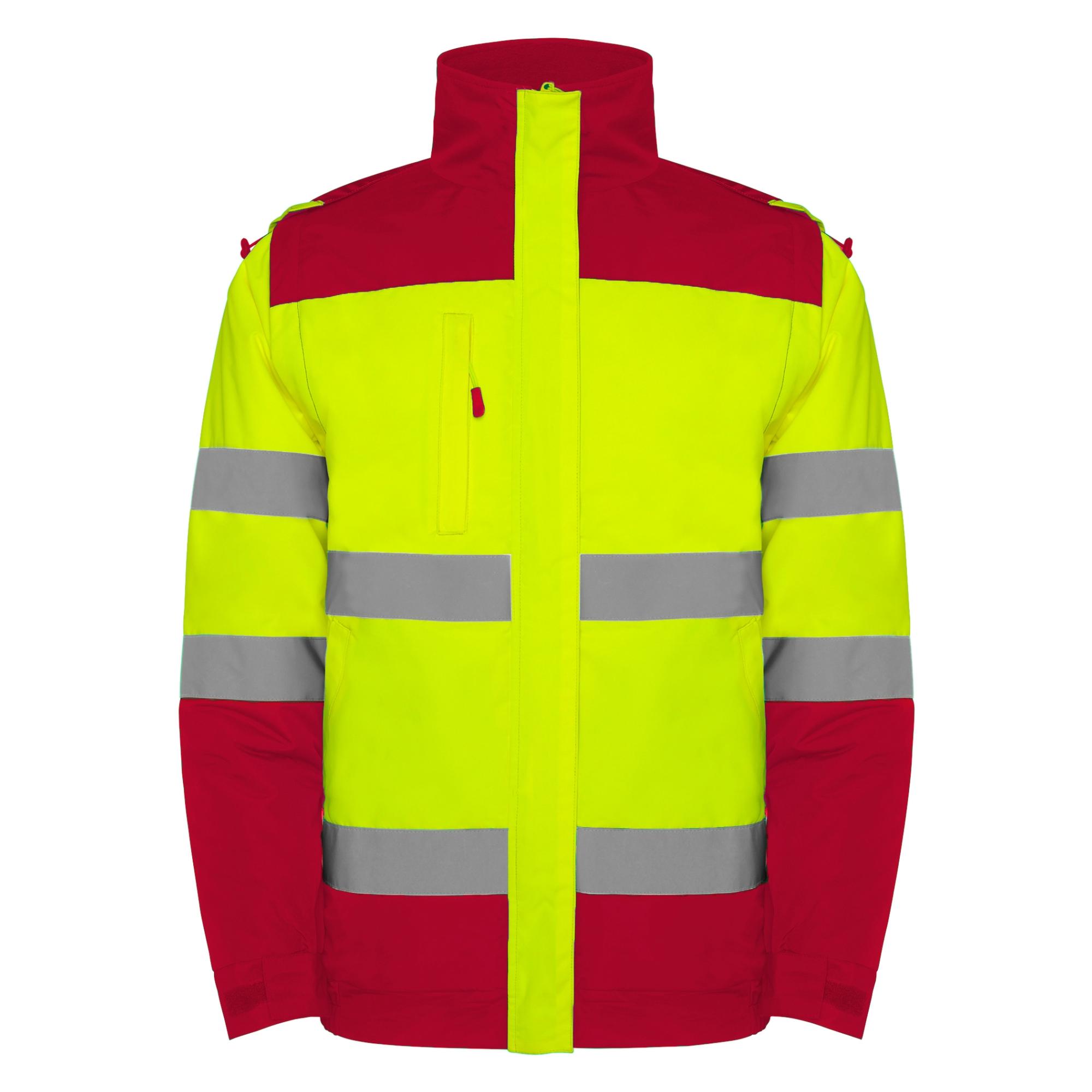 Geacă cu bandă reflectorizantă EPSYLON ROJO LABORAL