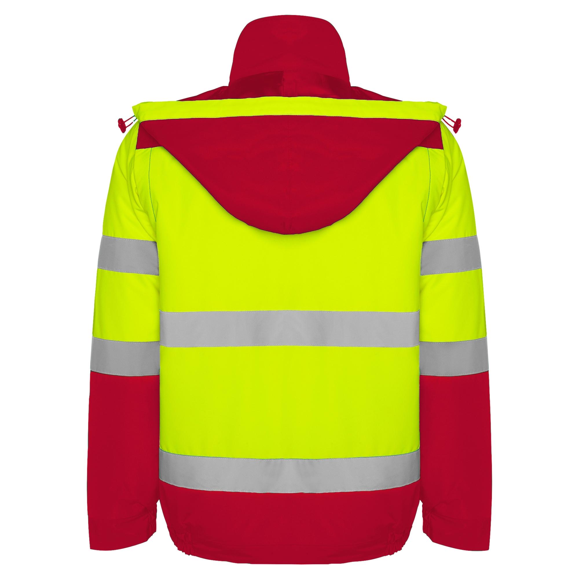Geacă cu bandă reflectorizantă EPSYLON ROJO LABORAL GALBEN FLUORESCENT XL