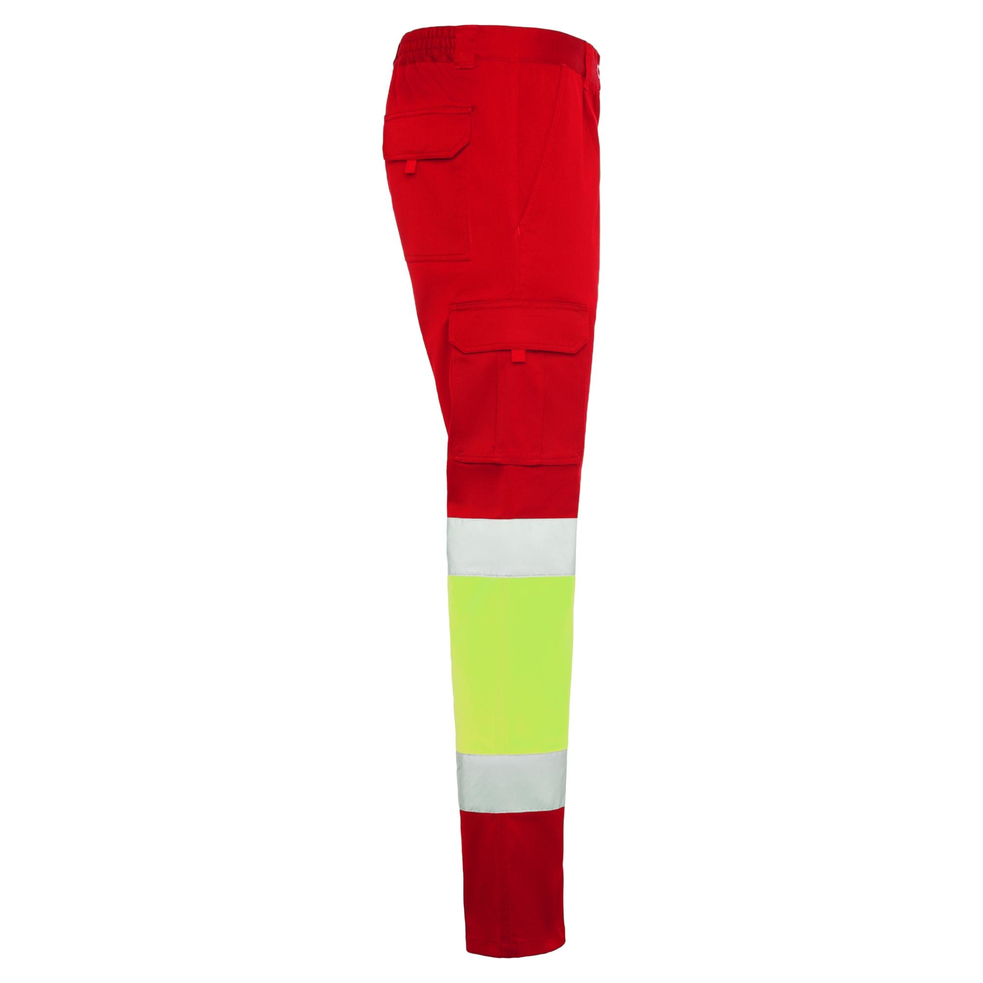 Pantaloni pentru bărbați DAILY STRETCH HV ROJO LABORAL GALBEN FLUORESCENT 52