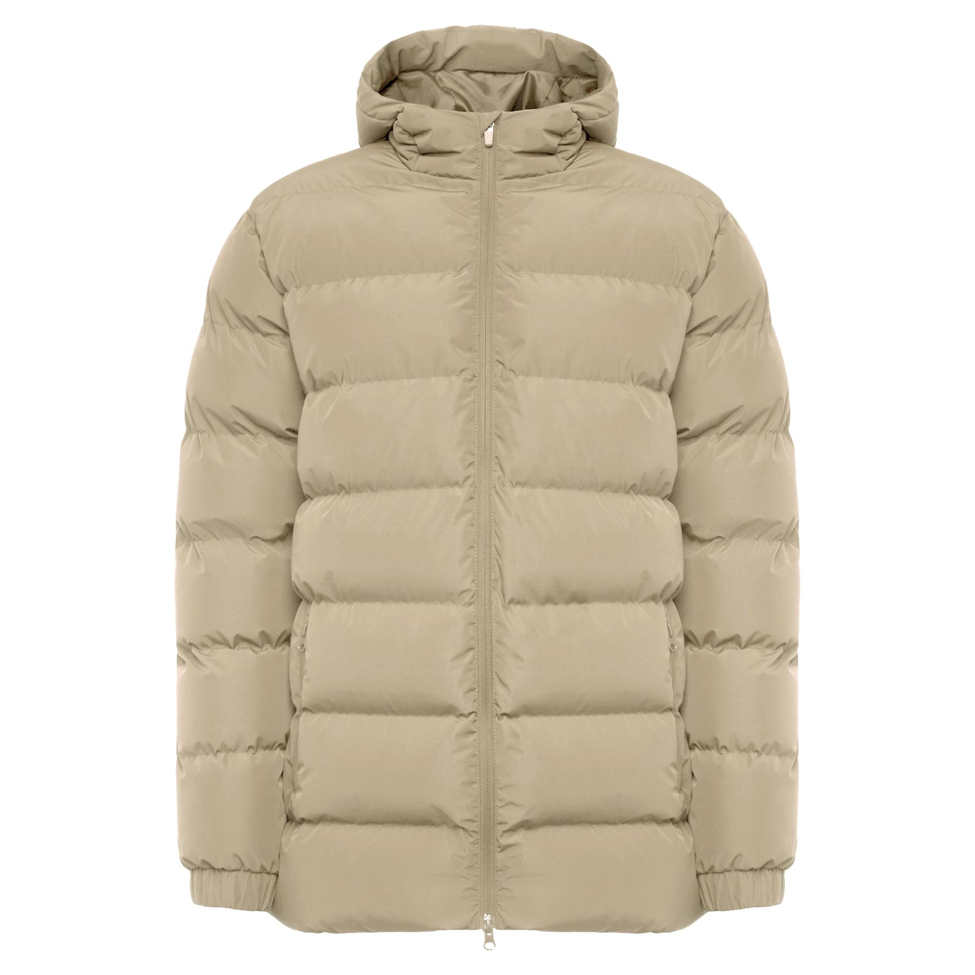 Geacă parka Unisex NEPAL NISIPIU ÎNCHIS