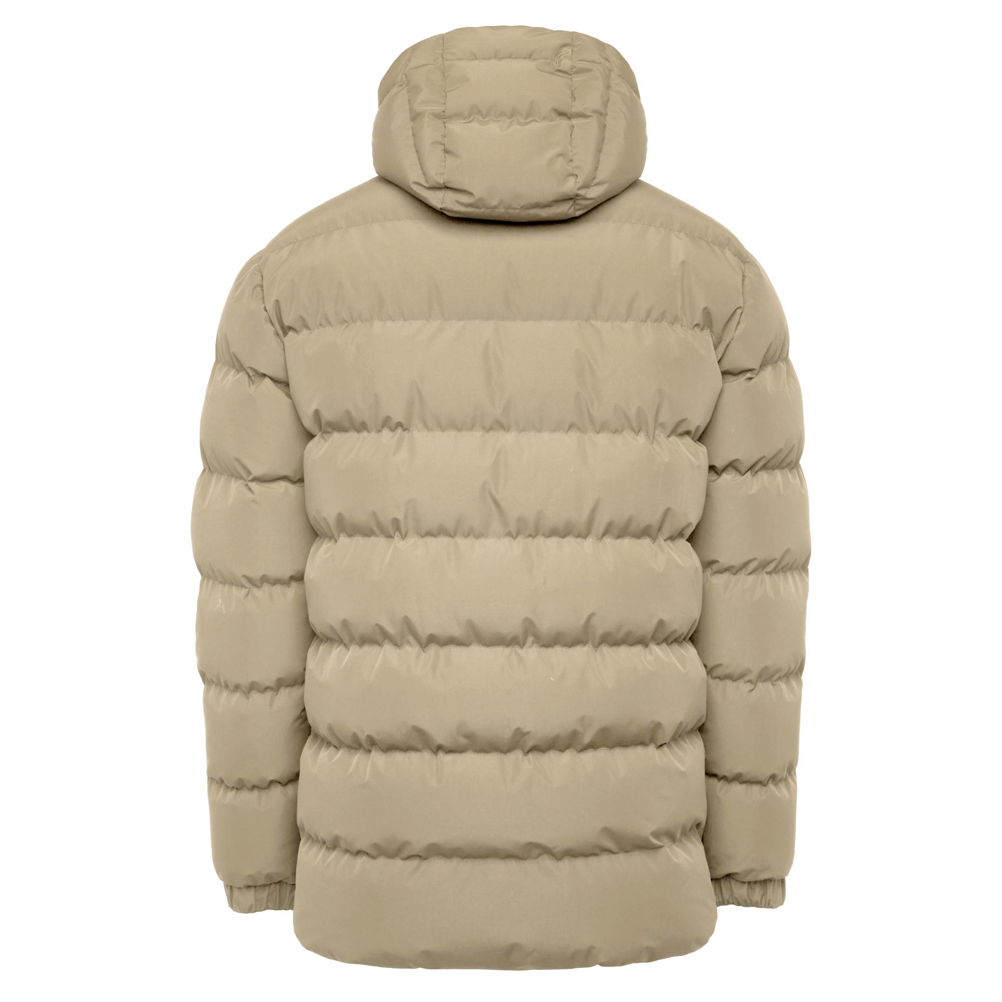 Geacă parka Unisex NEPAL NISIPIU ÎNCHIS XL