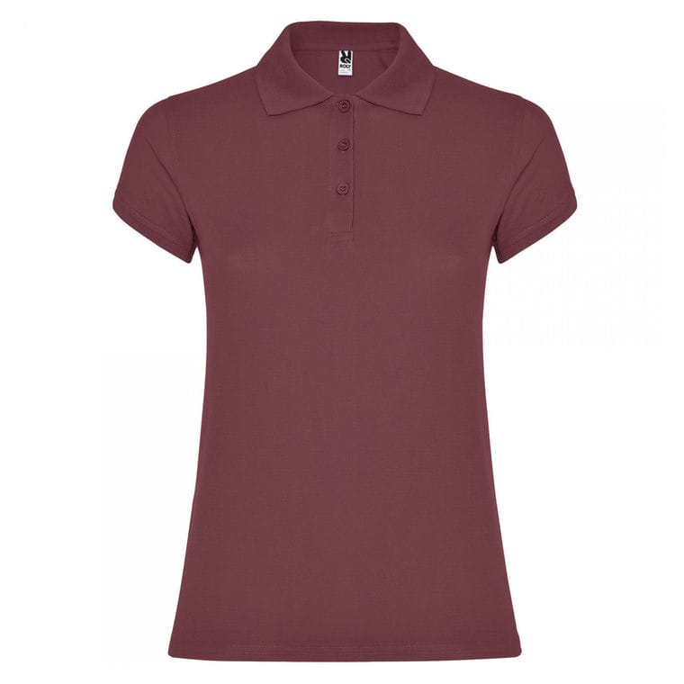 TRICOU POLO Damă STAR WOMAN Roșu Coacază