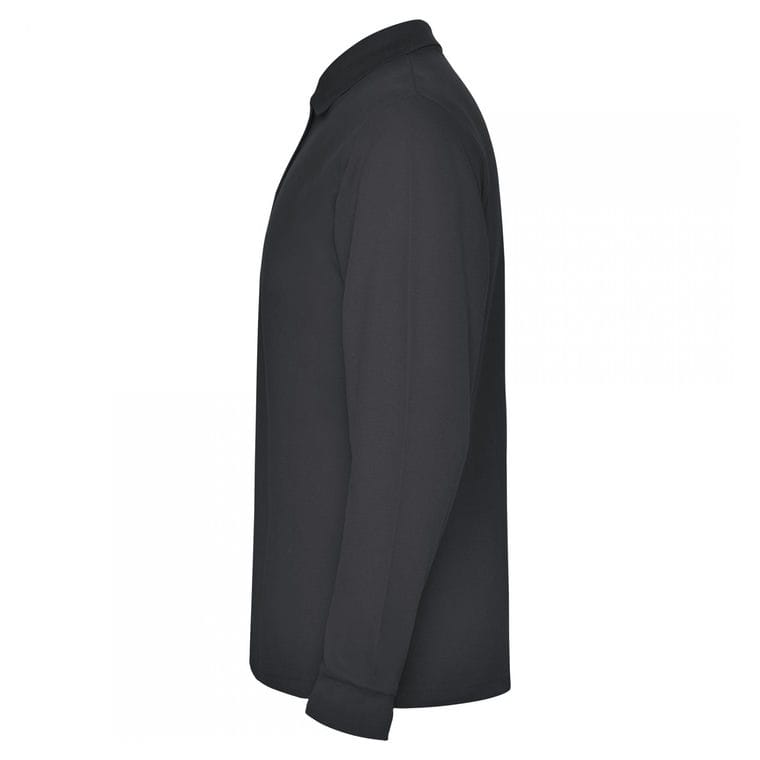 Tricou polo pentru bărbați ESTRELLA L/S PLUMB ÎNCHIS XXL