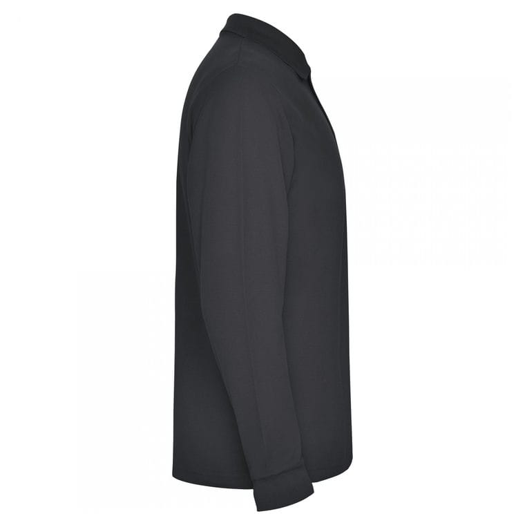 Tricou polo pentru bărbați ESTRELLA L/S PLUMB ÎNCHIS XXL