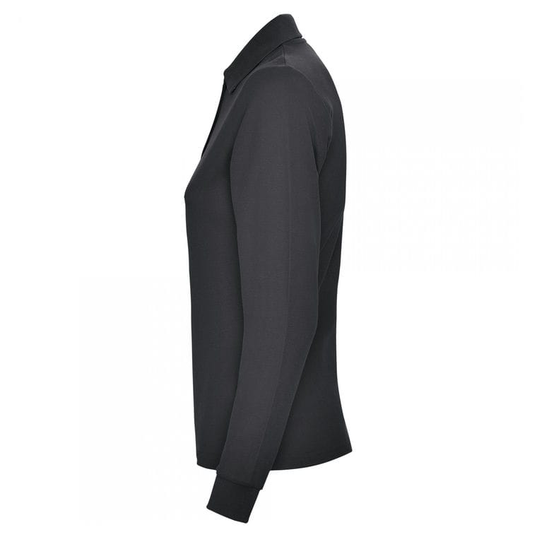 Tricou polo pentru femei ESTRELLA WOMAN L/S PLUMB ÎNCHIS L