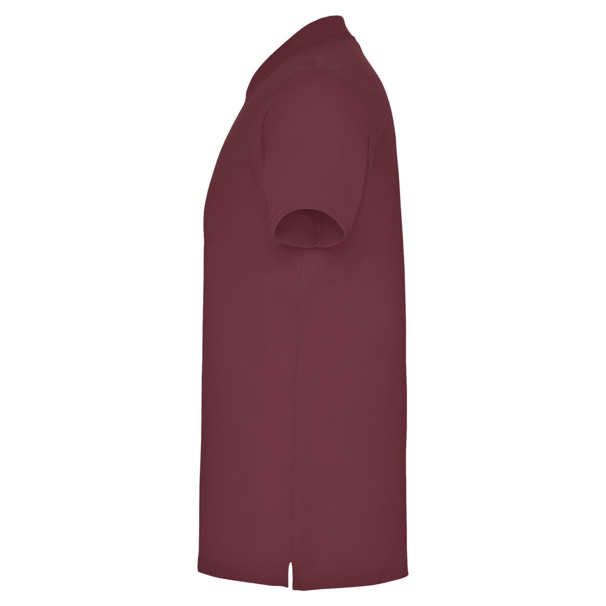 Tricou polo pentru bărbați STAR Roșu Coacază XS