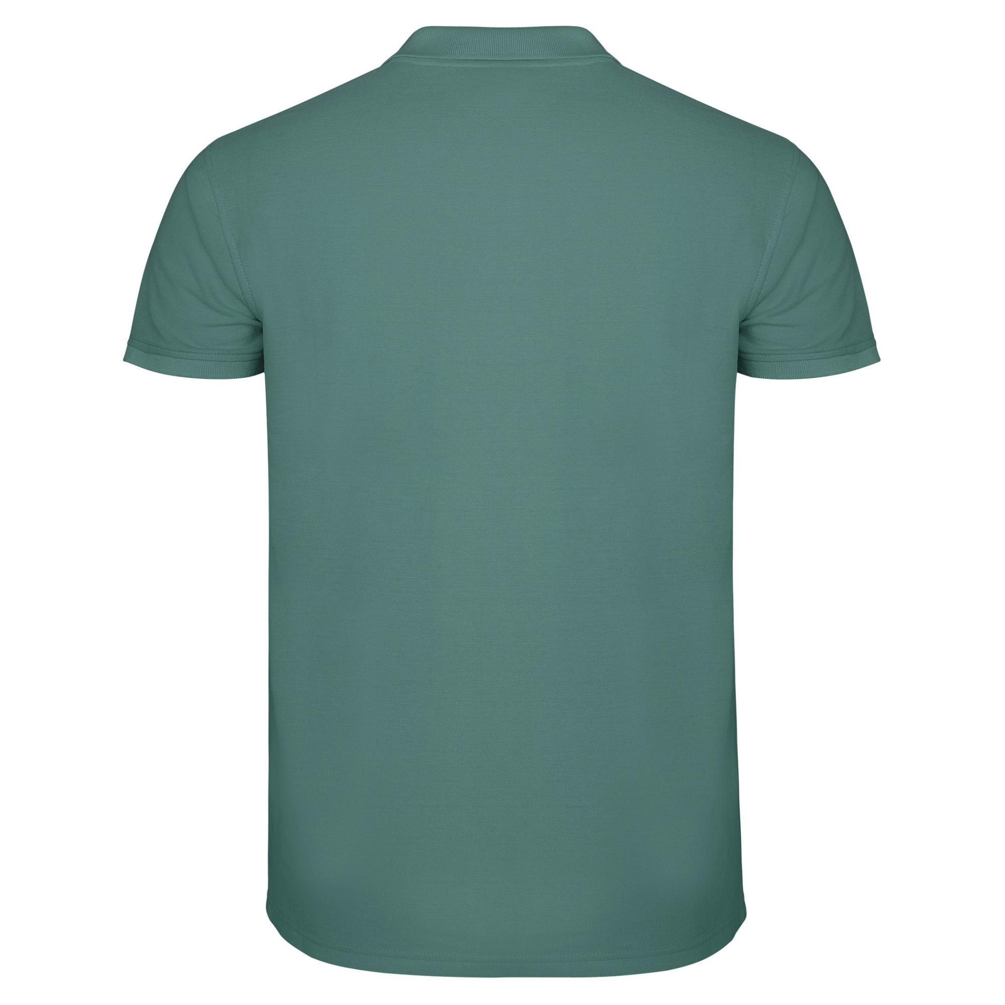 Tricou polo pentru bărbați STAR Albastru Calm M