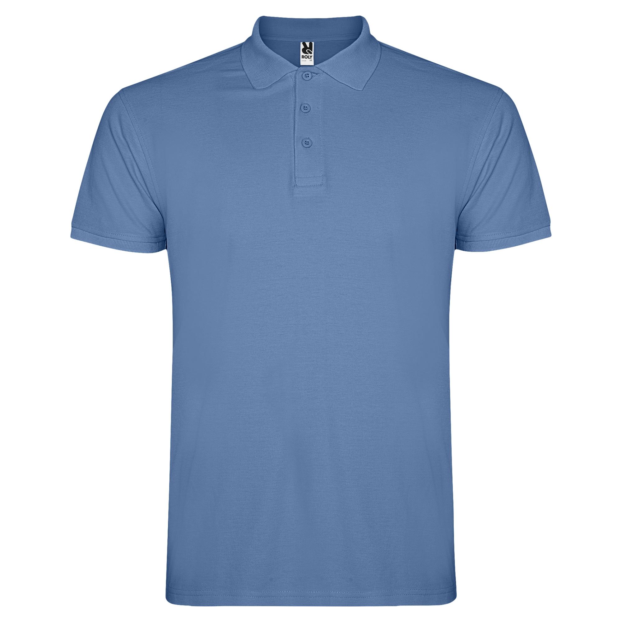 Tricou polo pentru bărbați STAR ALBASTRU RIVIERA XS