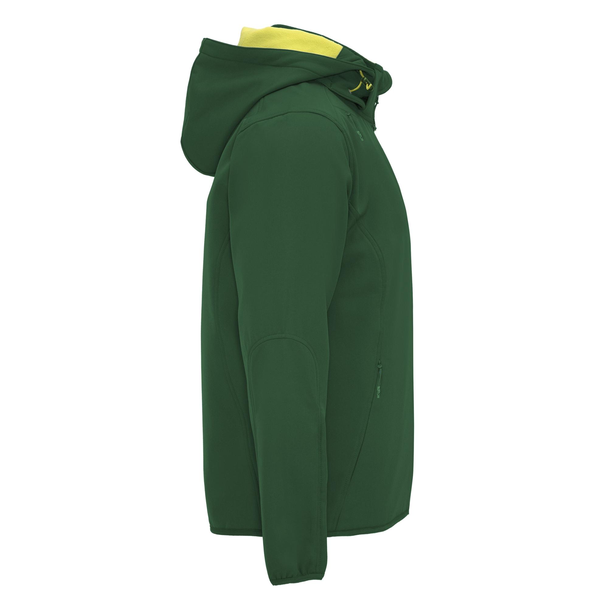 SOFTSHELL Bărbat SIBERIA VERDE STICLĂ LIME PUNCH XS