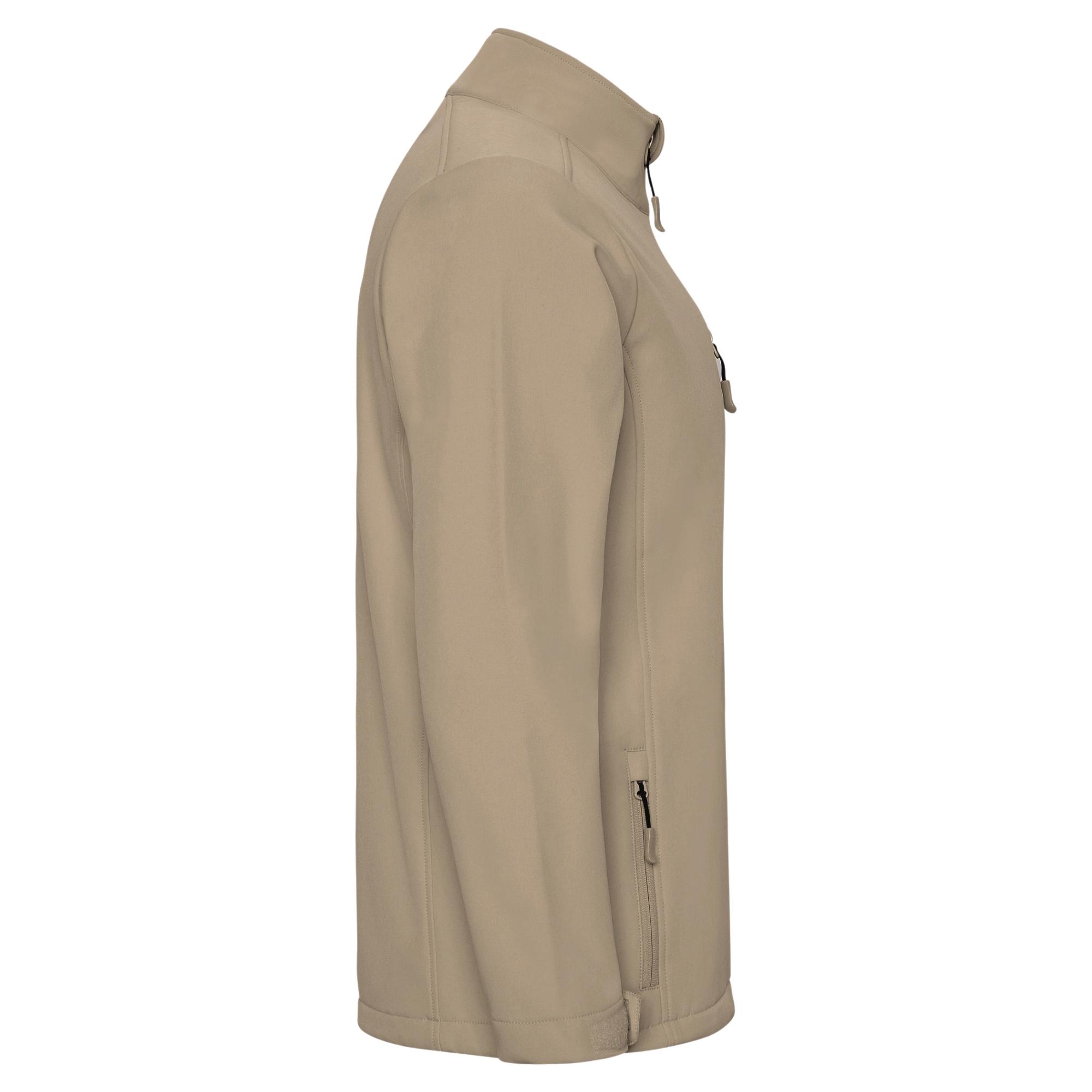 SOFTSHELL Bărbat NEBRASKA NISIPIU ÎNCHIS XXL