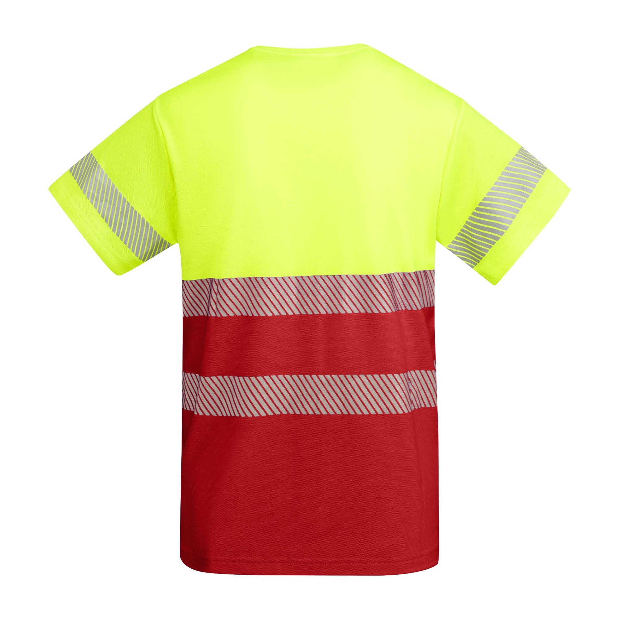 Tricou pentru bărbați TAURI ROJO LABORAL GALBEN FLUORESCENT M