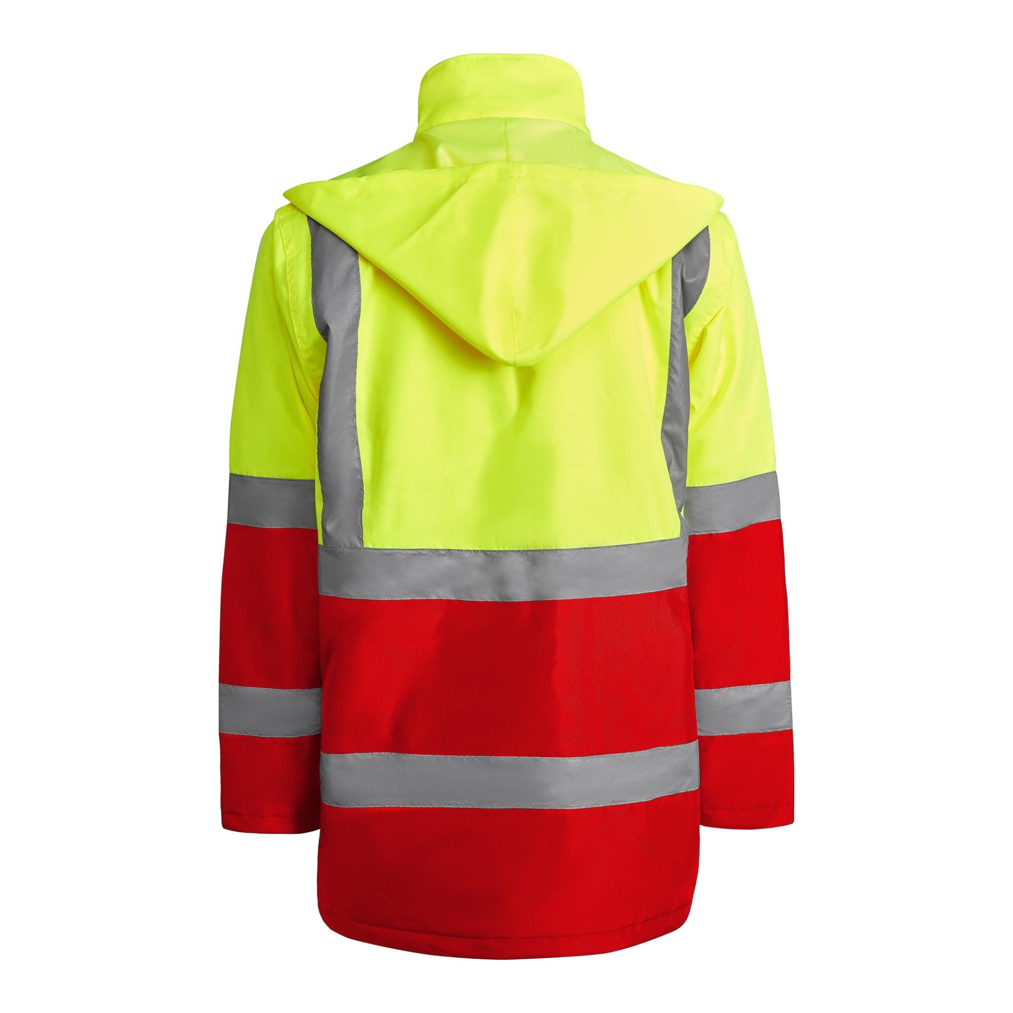 Geacă parka pentru bărbați MERAK ROJO LABORAL GALBEN FLUORESCENT L