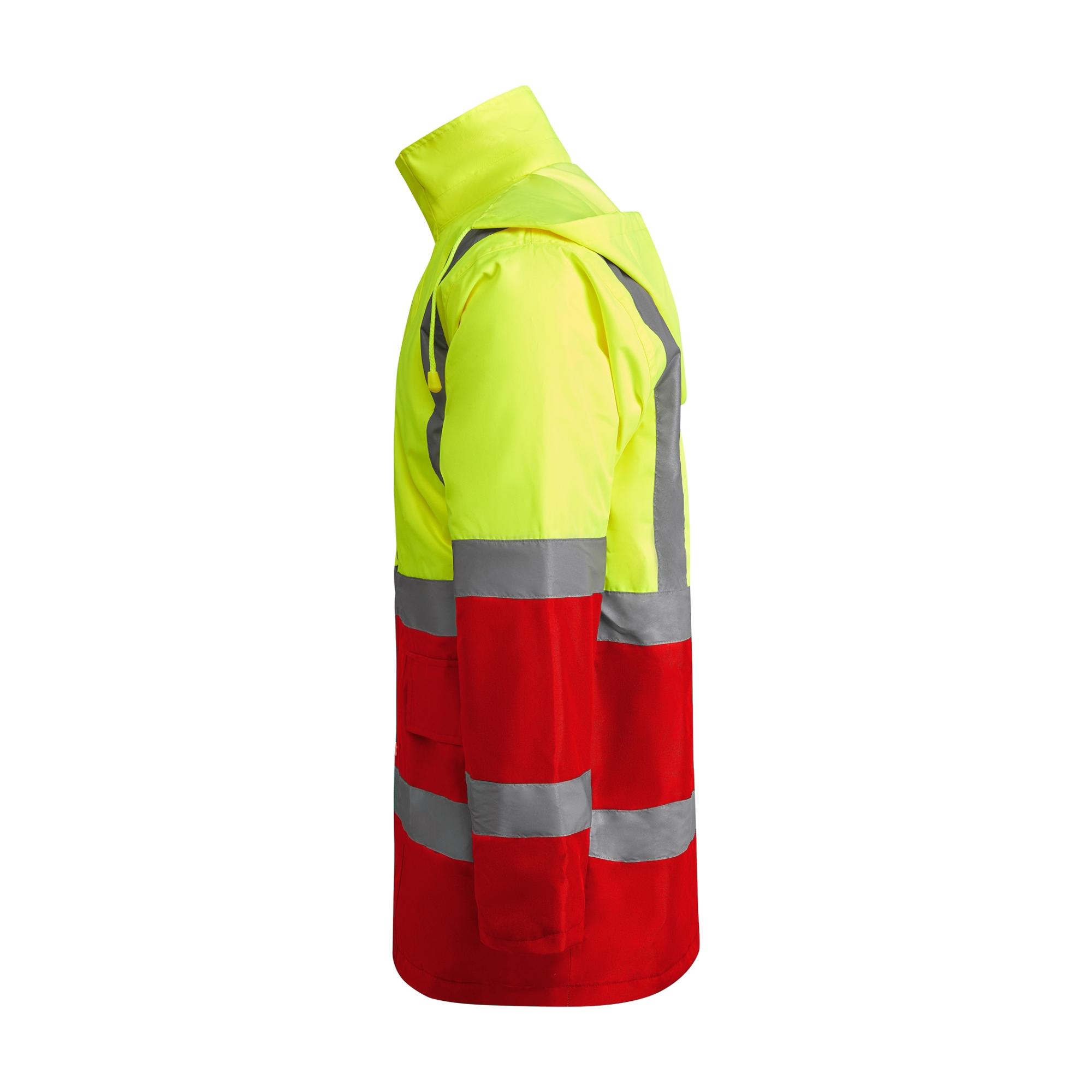 Geacă parka pentru bărbați MERAK ROJO LABORAL GALBEN FLUORESCENT L