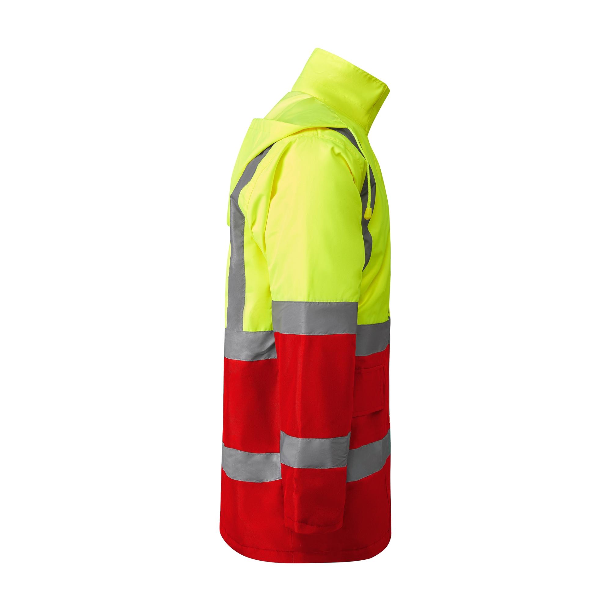 Geacă parka pentru bărbați MERAK ROJO LABORAL GALBEN FLUORESCENT L