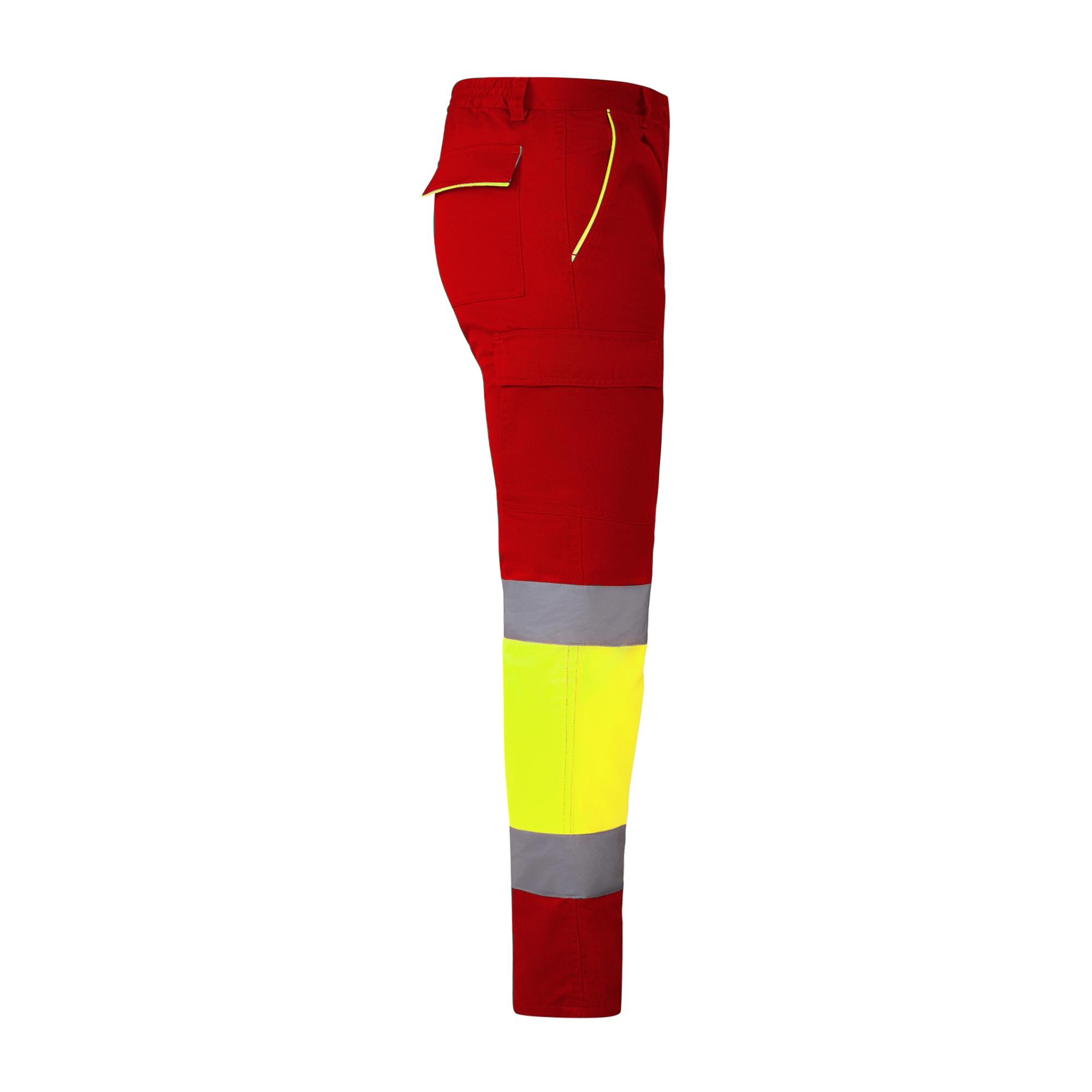 Pantaloni pentru bărbați ENIX ROJO LABORAL GALBEN FLUORESCENT 58