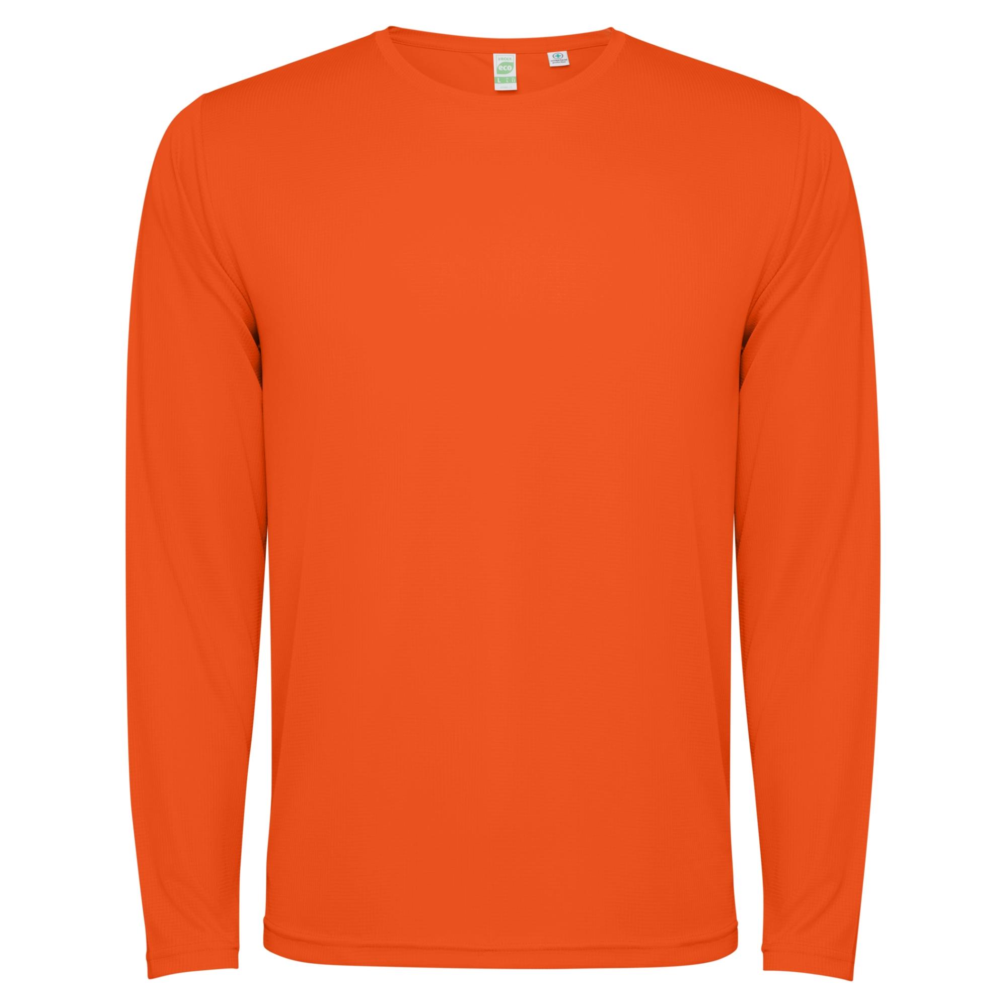 Tricou Unisex ESTORIL L/S PORTOCALIU FOC