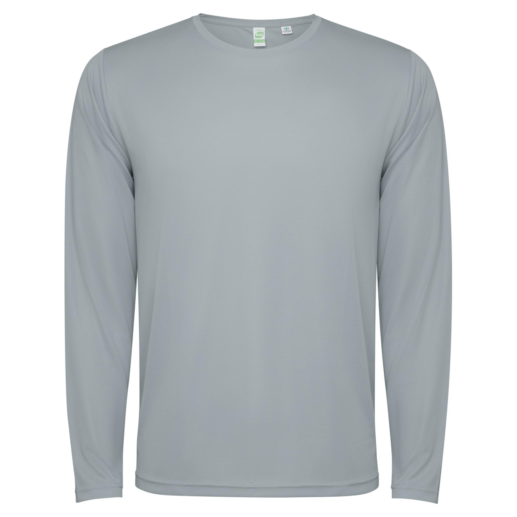 Tricou Unisex ESTORIL L/S GRI MELANJ