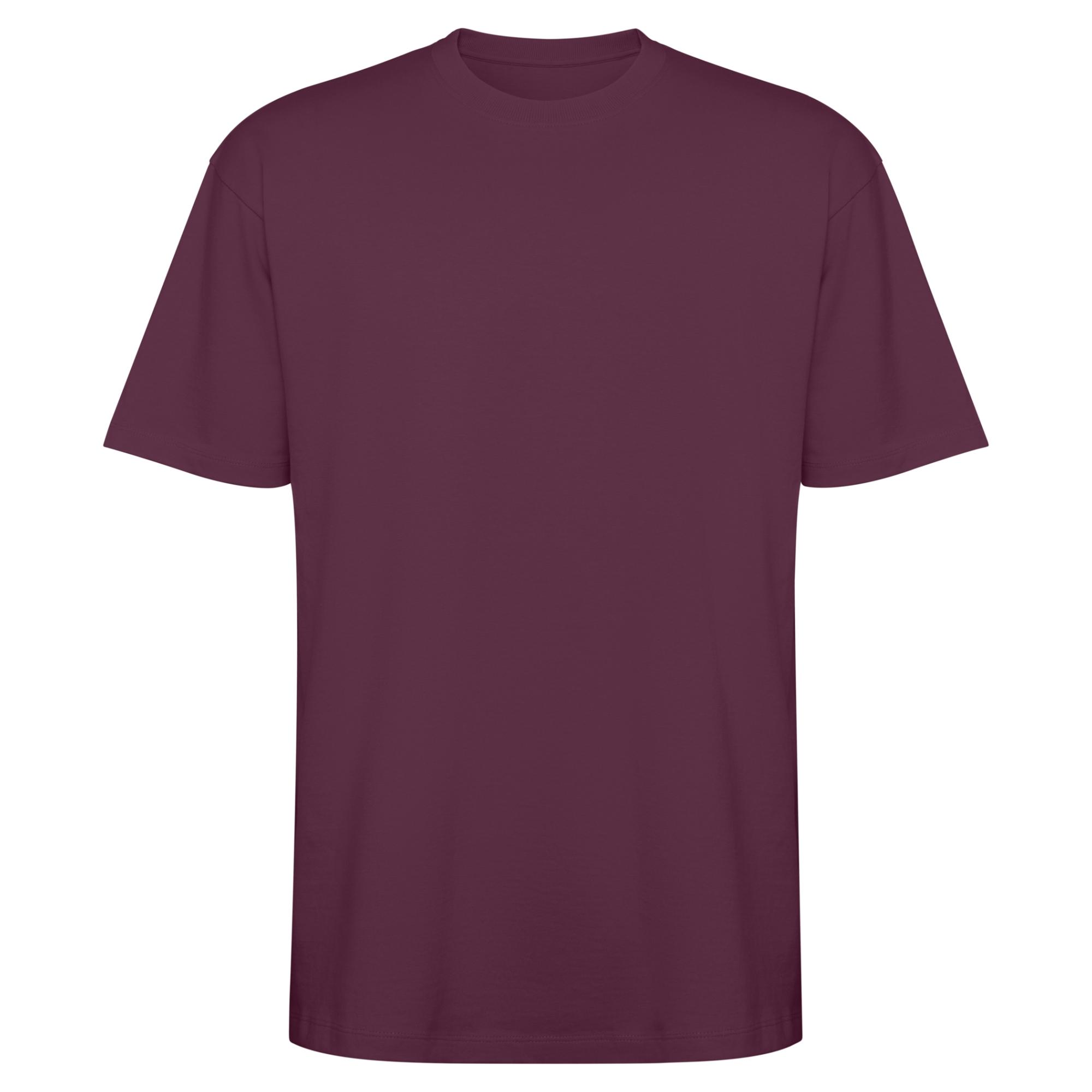 Tricou Unisex BULL ROȘU PRUNĂ