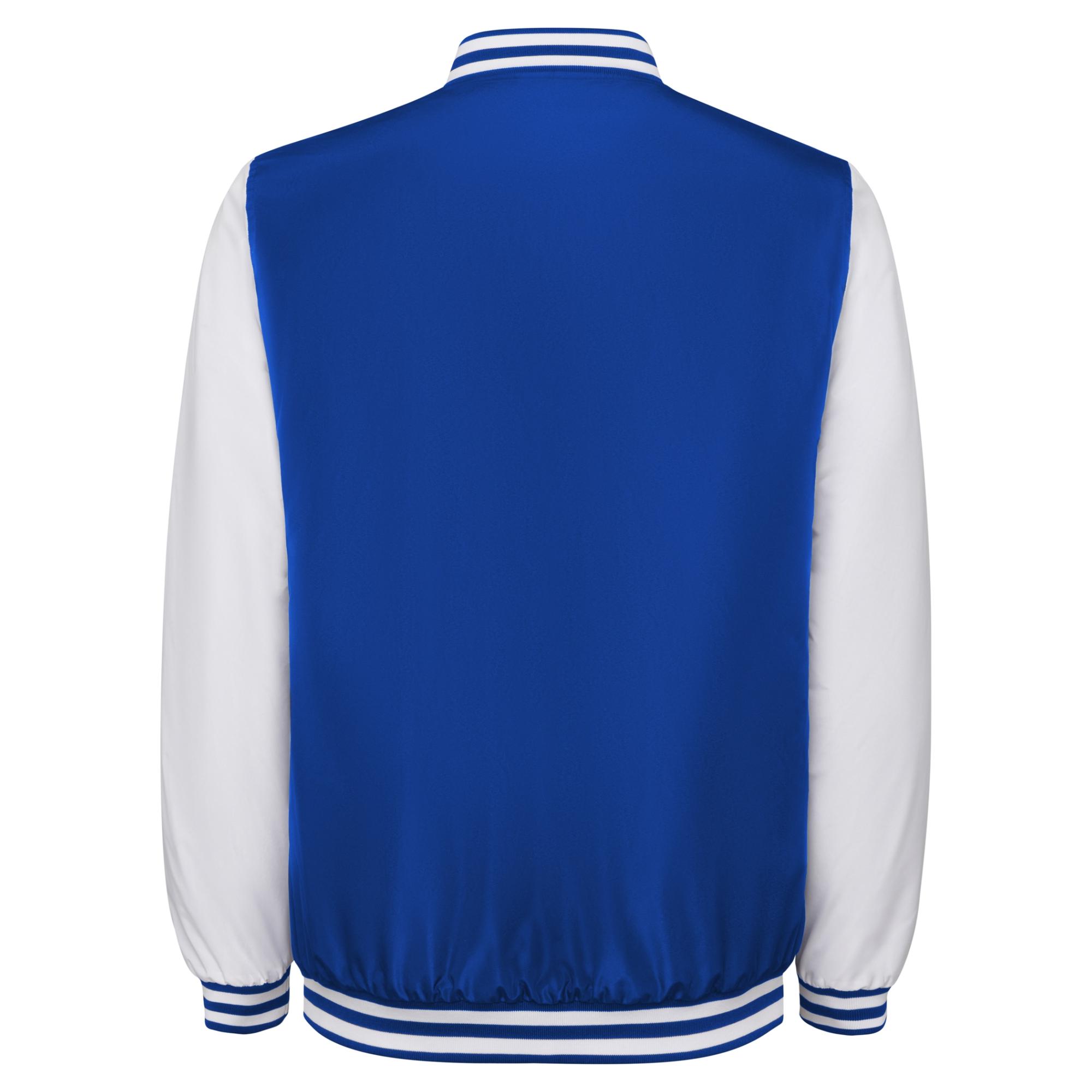 Geacă Unisex CALIFORNIA ALBASTRU ROYAL ALB XS