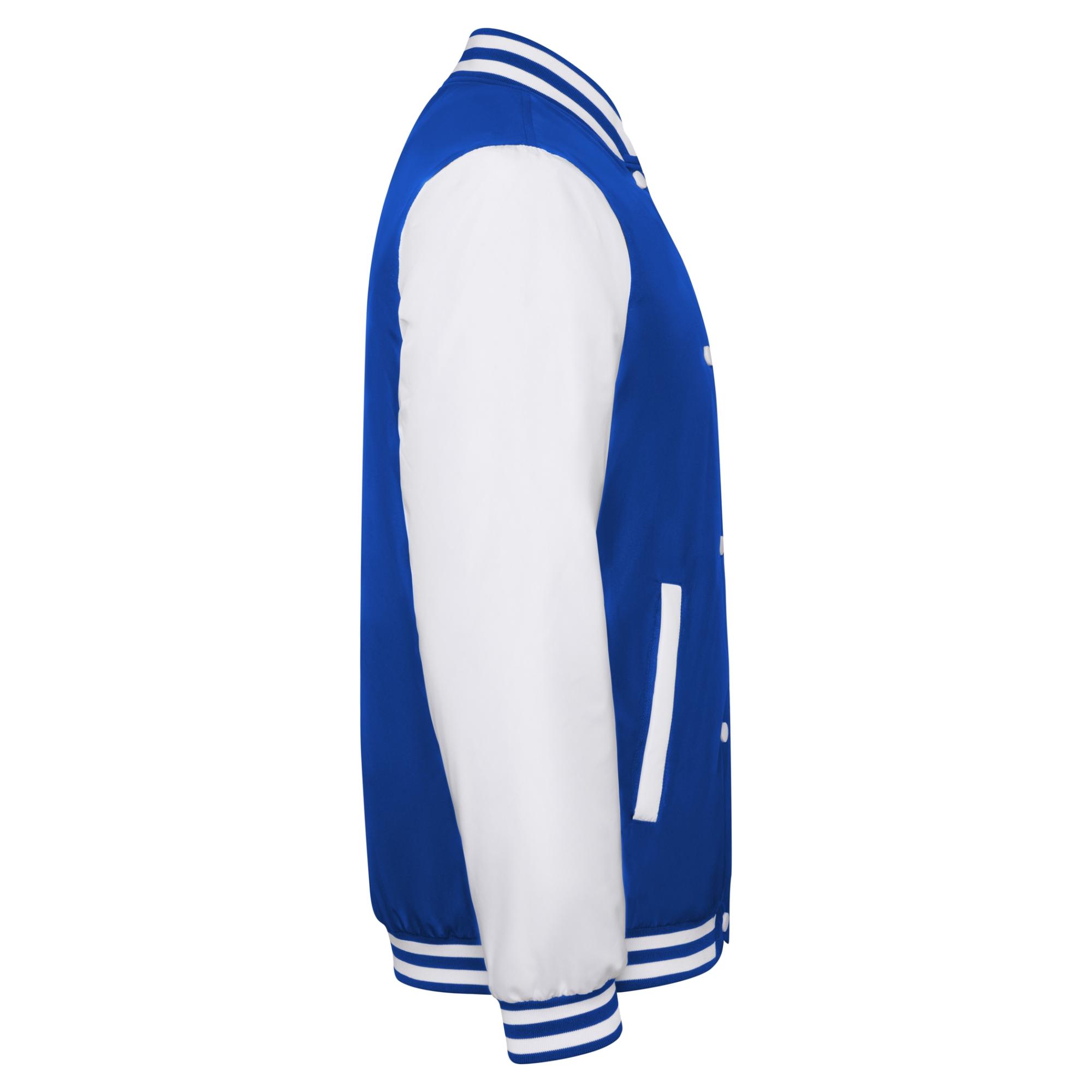 Geacă Unisex CALIFORNIA ALBASTRU ROYAL ALB XS