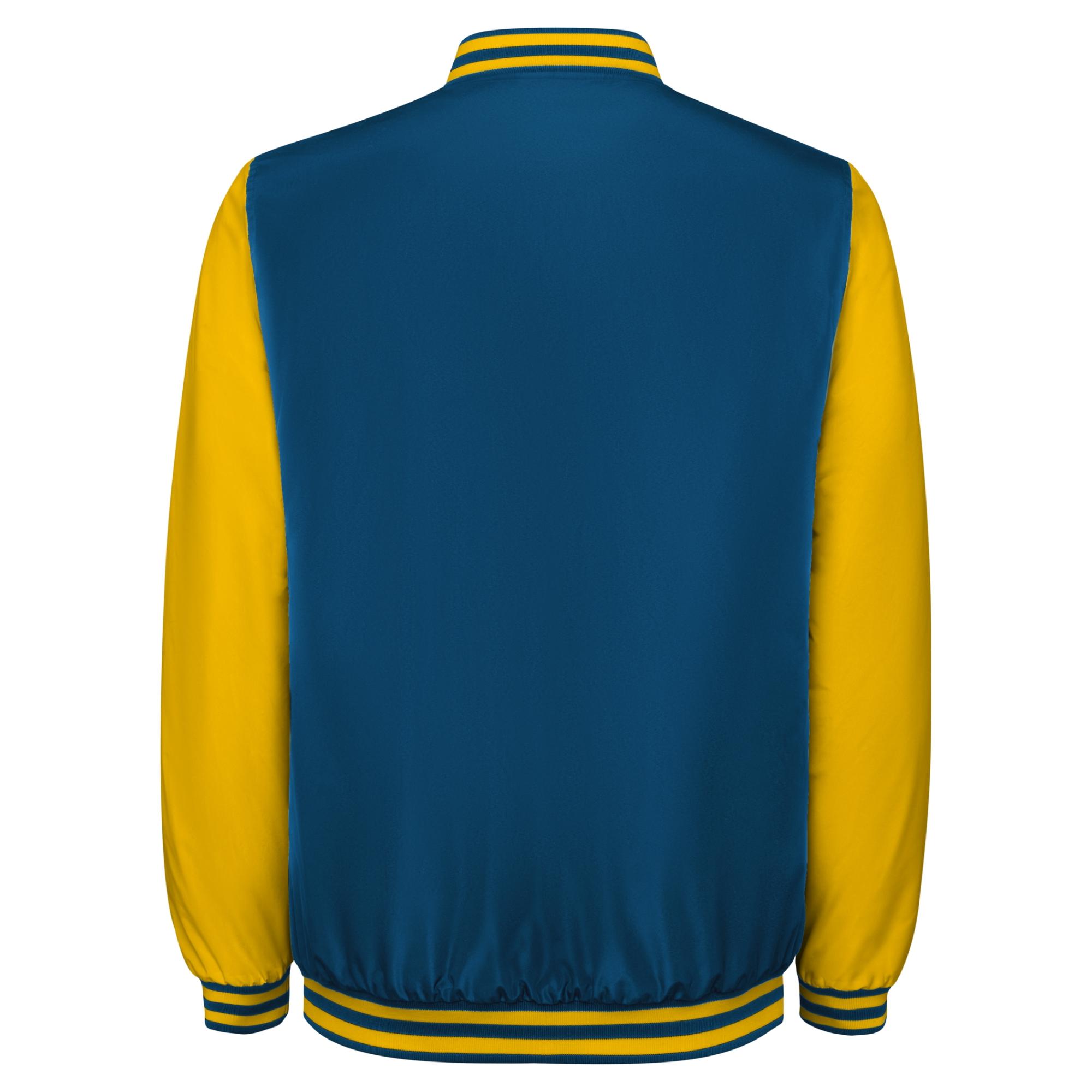 Geacă Unisex CALIFORNIA ALBASTRU COBALT GALBEN GOLDEN L